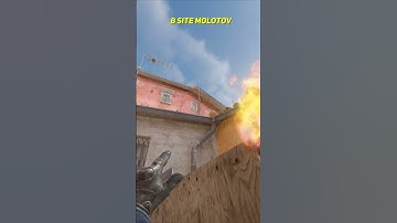 CS2 Inferno Must Know Molotov For Pushing B Site #shorts