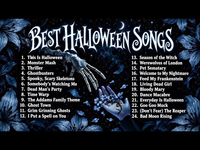 Top Halloween Songs of All Time 🎃 Best Halloween Music Playlist Video Thumbnail
