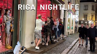 RIGA Latvia Wild NIGHTLIFE Walking Tour Old Town 🇱🇻