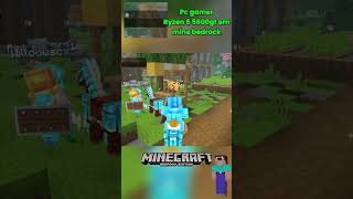 Minecraft Bedrock em AMD Ryzen 5 5600gt - Gameplay editada com 7 Jogadores