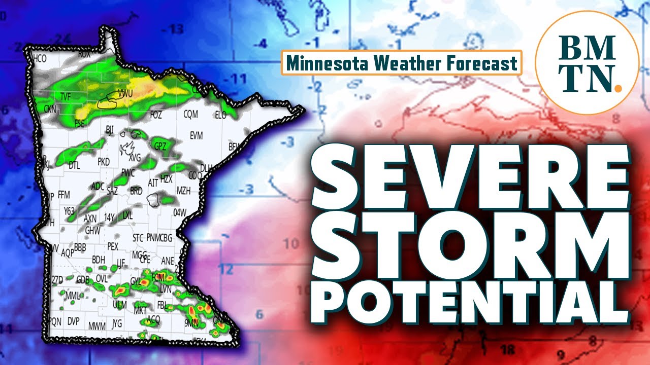 Minnesota weather forecast From severe storm potential to cold and