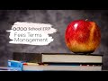 Odoo School ERP – Fees Term Management