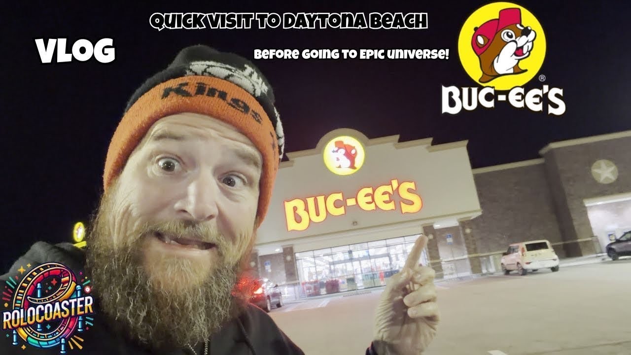 First Stop: Buc-ee’s Daytona Beach… Epic Universe Next 👀🎢#bucees #vlog