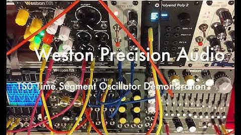 Weston Audio TS0 Time Segment Oscillator Eurorack Module Demo Video