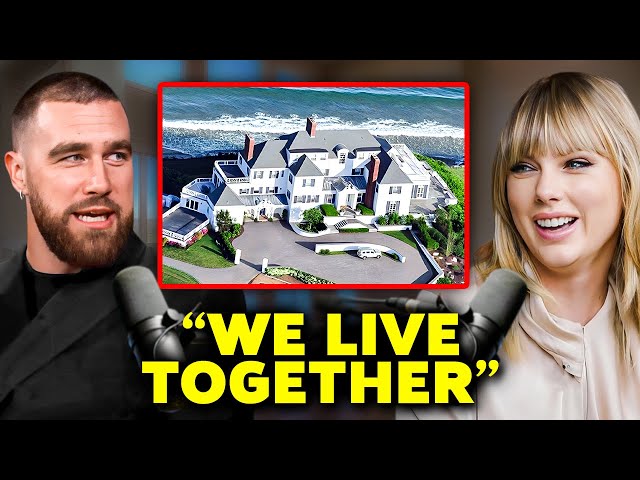 Taylor Swift Finally Reveals What It's Like To Live With Travis Kelce class=