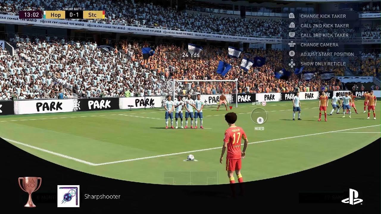 FIFA 21 free kick YouTube