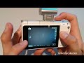 Settings walkthrough for Samsung NX mini