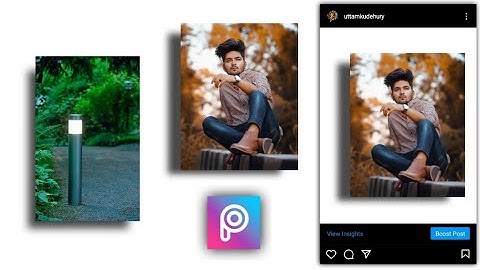3D Photos Editing / Shadow Behind the Image / Instagram 3d Shadow Photo Editing / PicsArt Editing