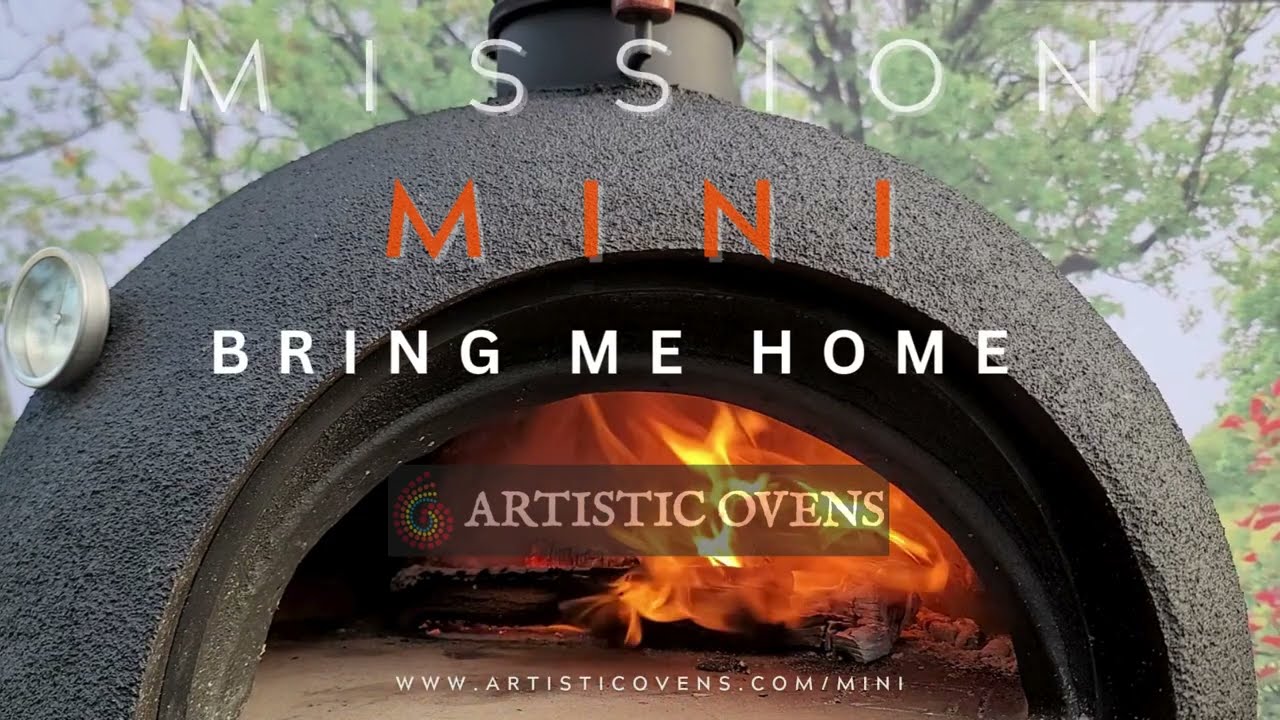 MISSION MINI Wood-Fired Outdoor Pizza Oven | Portable Backyard Oven by Artistic Ovens