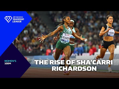 The RISE of SHA'CARRI RICHARDSON - Wanda Diamond League