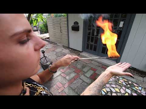 Conquering the Blaze: Watch Andrea Embrace the Fire!
