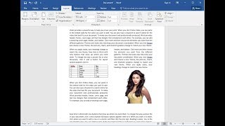 How to Divide into Two Columns Anywhere in MS Word Word (2003-2016) How to Divide into Two Columns Anywhere in MS Word Word (2003-2016)