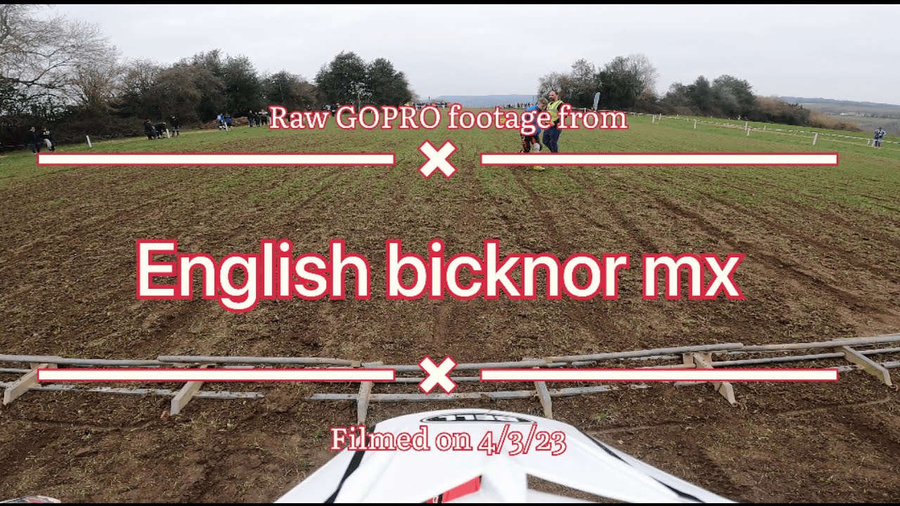 English Bicknor MX Gopro