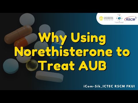 Webinar: Why Using Norethisterone to Treat AUB