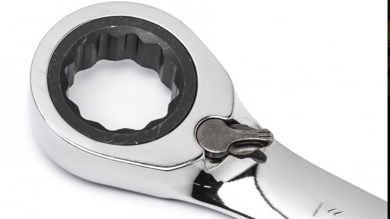 GearWrench 13 Pc. 12 Point Reversible Ratcheting Combination SAE Wrench