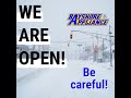 We are OPEN!
