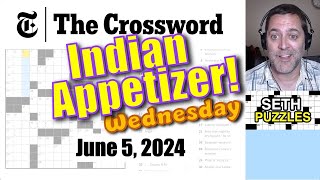 June 5, 2024 (Wed.) [9:57]: New York Times Crossword Puzzle