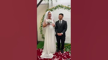 Thumbnail of Wedding ceremony saved by stranger! #Shorts