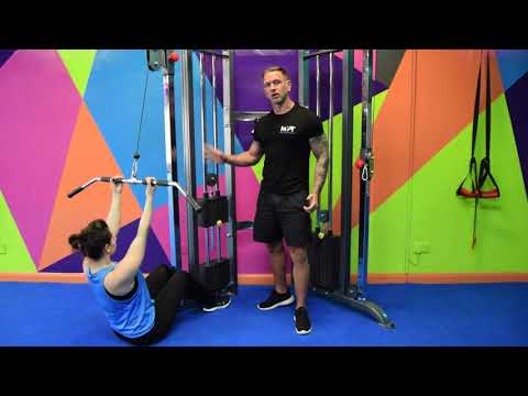 Lat Pull Down with Supine Grip by MyPT