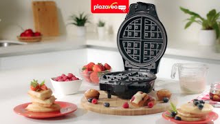 Prepara Deliciosos Waffles En Casa Con La Wafflera Multiuso Blackline. Consíguela En Plazavea.pe