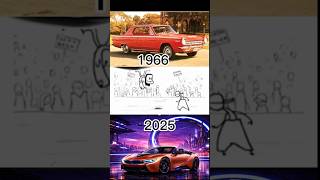 1966 Car vs 2025 Car Comparison 🥶🥵😡 #fyp #Shorts #viral