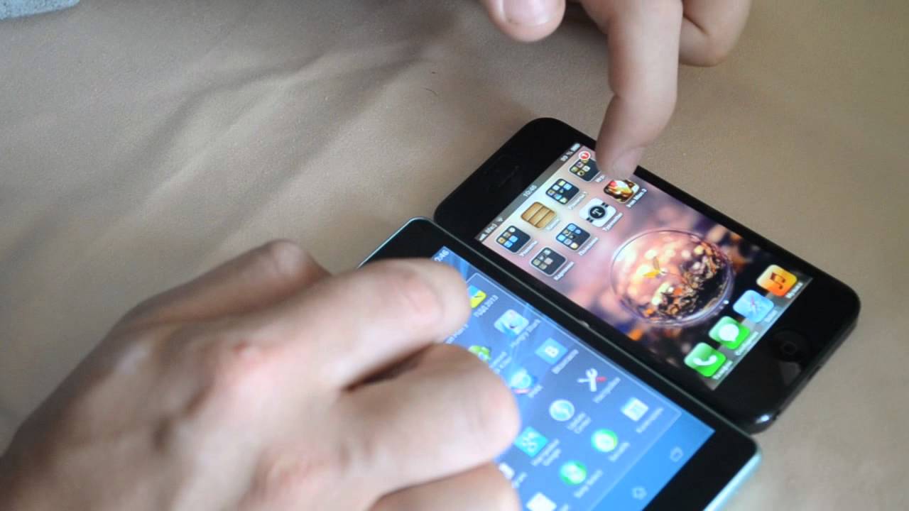 Обзор Sony Xperia ZR vs Apple IPhone 5 - YouTube