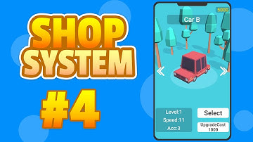 Shop/Upgrade System Part 4 | Unity Tutorial