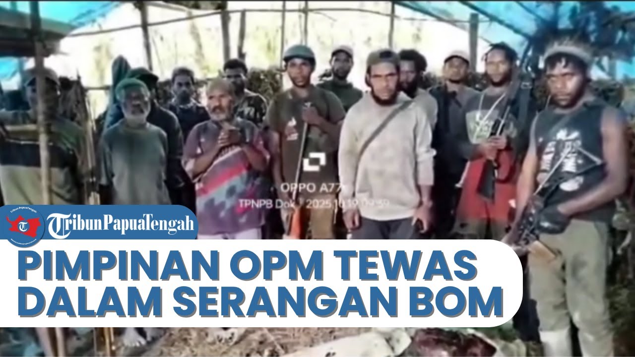 PIMPINAN OPM LAMEK ALIPKY TAPLO TUMBANG DALAM SERANGAN BOM KIWIROK!