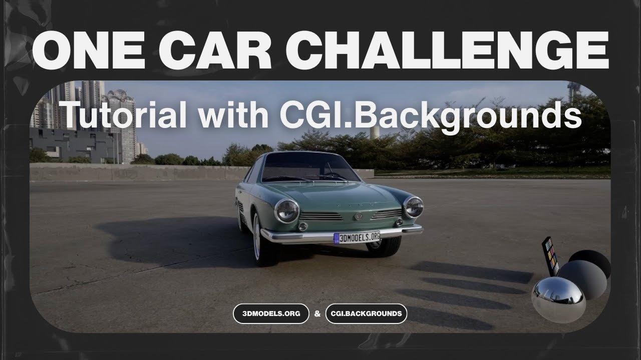 Exploring CGI.Backgrounds | One Car Challenge