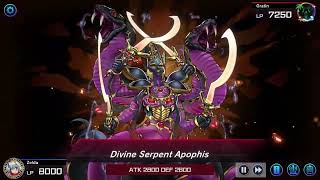 Master Peace just doesn't care| True Draco Vs Apophis Traps| Master Duel Gameplay