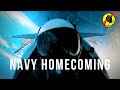 Navy Pilot Returns Home for EPIC Reunion!