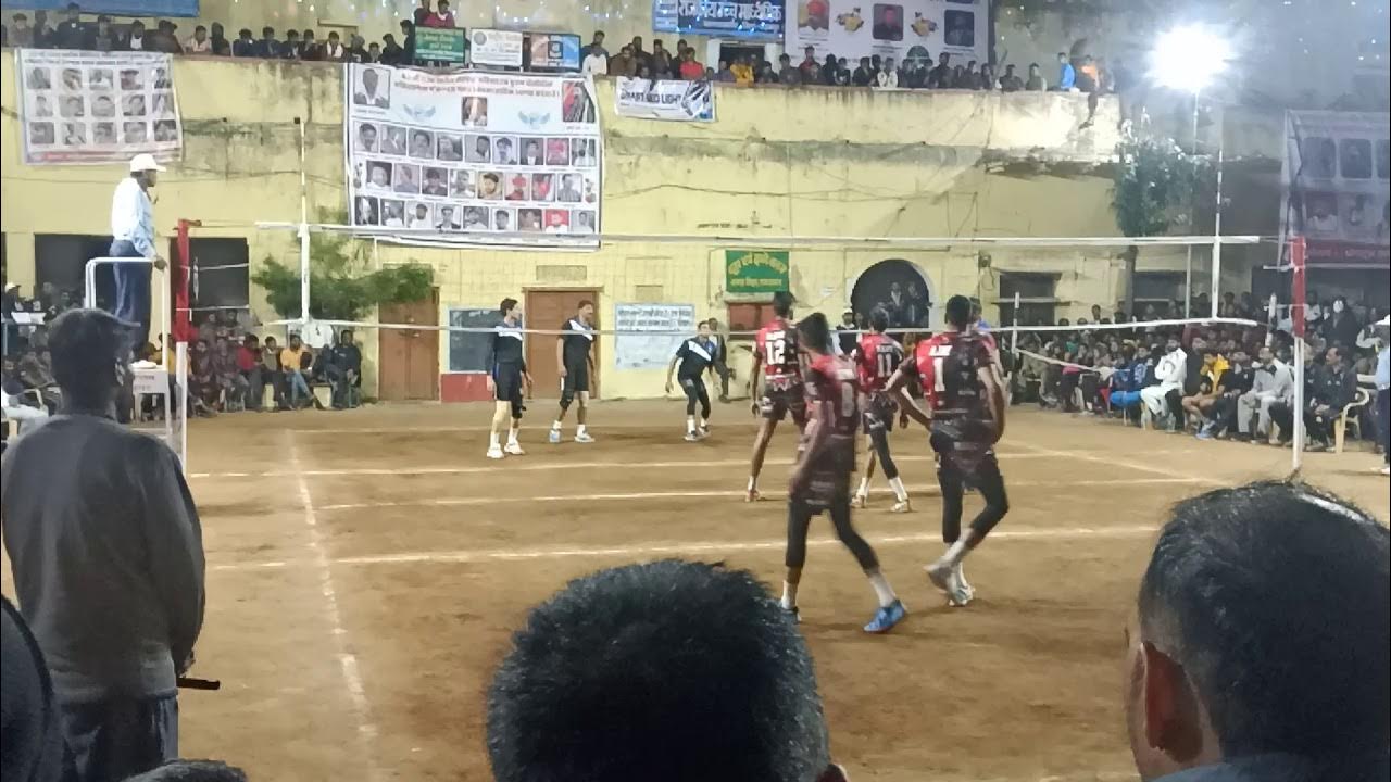 Volleyball state championship in Udaypur SBI Jaipur Vs churu. YouTube