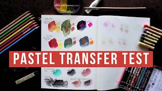 Soft Pastels & Oil Pastels: How Much Do They Transfer in the Strathmore 500 Mixed Media Sketchbook screenshot 3