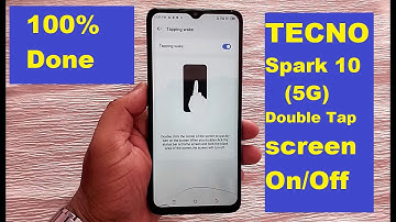 Tecno Spark 10 5G Double Tap Screen On/off Solution ! 2024