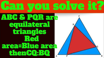 Math Olympiad:A Nice Geometry Challenge!@AyaansMath