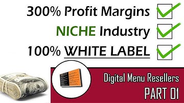 Digital Menu Reseller: Part 01 (Prices & Profits) - iMotionMedia.com