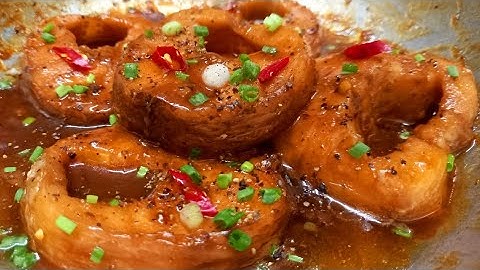 Cá Lóc Kho Tiêu Cách Làm Sốt Kho Cá Cực Ngon Cá Cứng Không Tanh Bất Ngờ  Đánh Bay Nồi Cơm