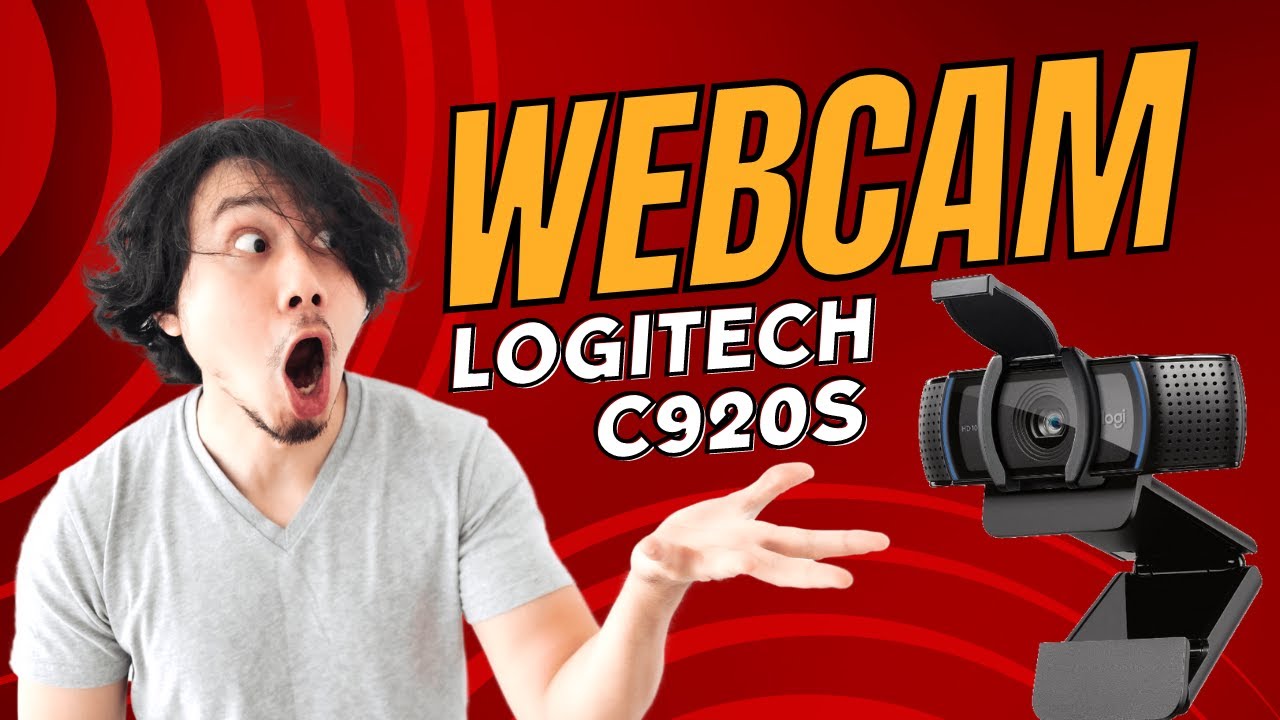 Webcam Full HD Logitech C920s com Microfone Embutido