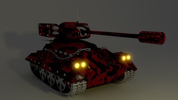 Tank Modeling Timelapse - part 2