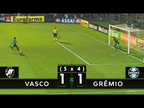 PÊNALTIS | Vasco x Grêmio - Melhores Momentos (HD) - Copa São Paulo 2020