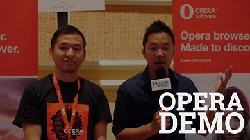 Opera Full Browser Demo at CTIA 2013