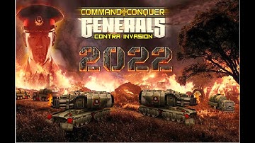 【 Contra invasion 2022 MOD 】- SUPER WEAPONS  - C&C Zero Hour