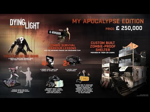 Video: 250K Dying Light My Apocalypse Edition Include Una Casa