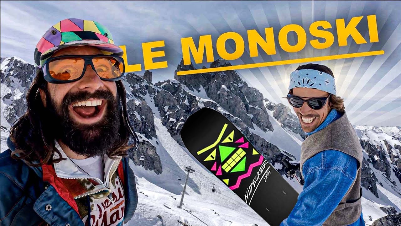 Back to the future - MONOSKI Freeride -- ONE WAY - POV Ski - Solan & Friends