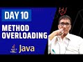 Method Overloading in java | Java course | Polymorphism In Java