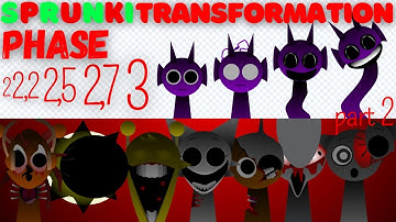 How to make a Animation? Transformation Sprunki Phase2 | 2,2 | 2,5 | 2,7 | 3:Incredibox Scratch FULL