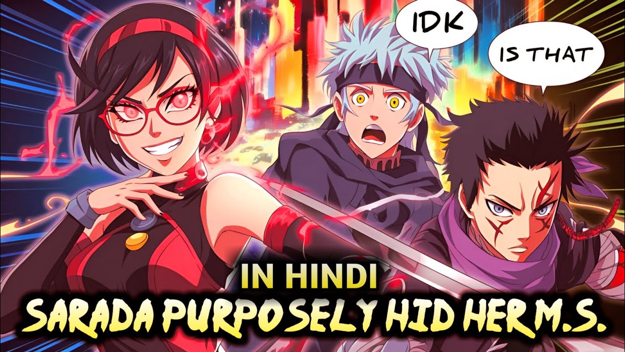 Sarada's Mangekyou Power Is The REAL Game Changer in hindi explained