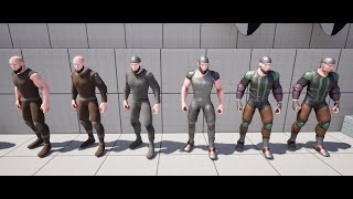 GAMEDEV- Character Armour Blender to UNREAL