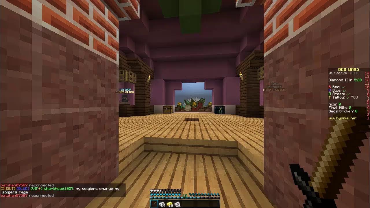 Suffering In Hypixel Bedwars - YouTube