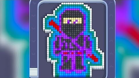 Pixel flow level 176 very hard level Walkthrough Solution 